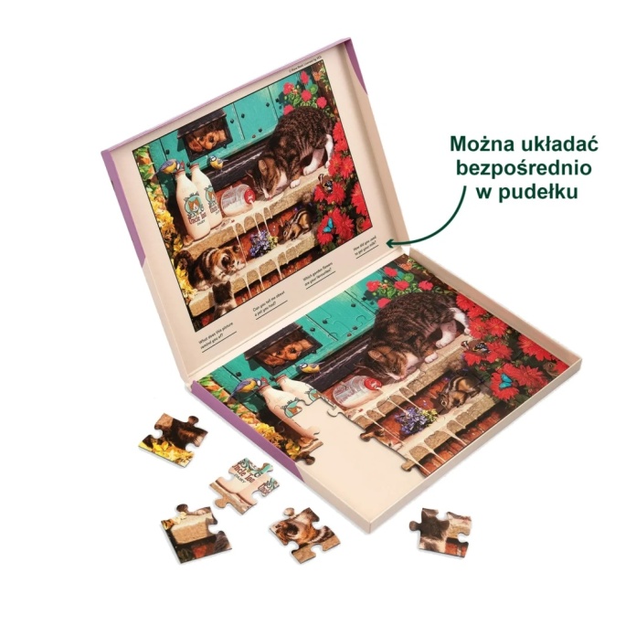 Terapia reminiscencyjna puzzle Relish koty i pies